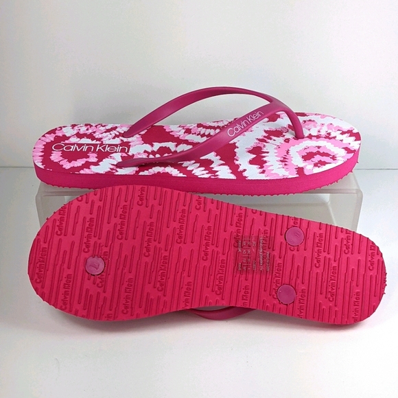 Calvin Klein flip flops Pink - Picture 7 of 7